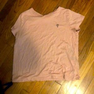 Baby pink Tee shirt from H&M